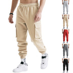 Loose Leisure Sports Men's Multi-pocket Workwear Trousers - D&A