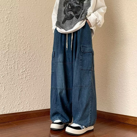 Straight Jeans Men's Spring New Korean Style - D&A