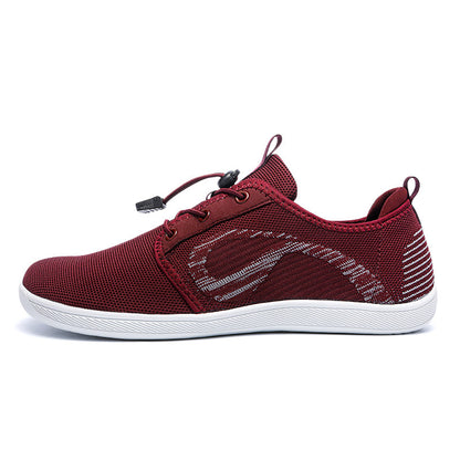 Men's Soft Bottom Plus Size Wide Toe Shoes - D&A