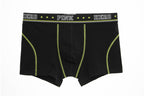 Boxer Cotton Large Size Men's Sports Underwear Black - D&A