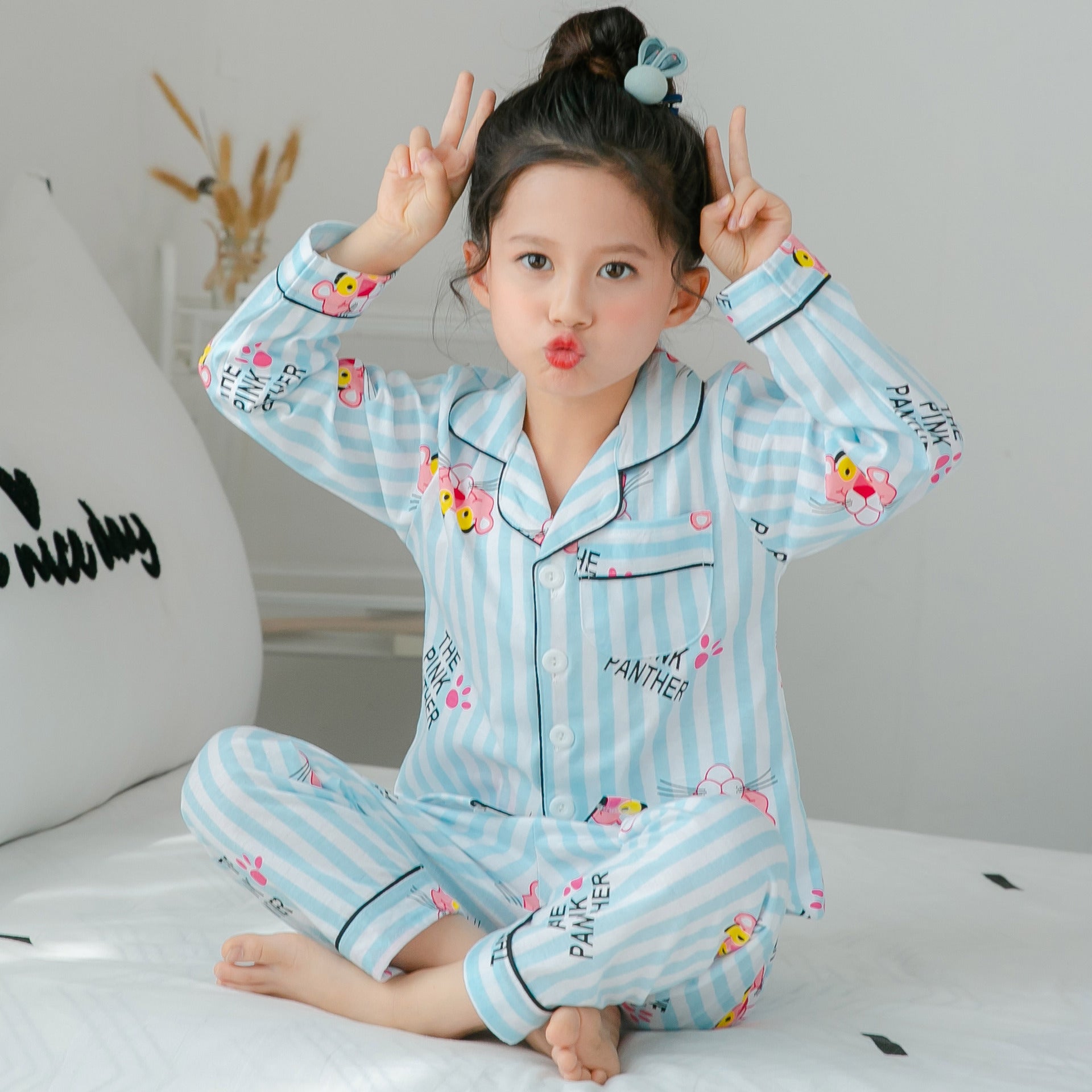 Cotton pajamas for children Style3 - D&A