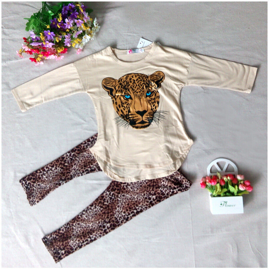 Children clothes set Khaki - D&A