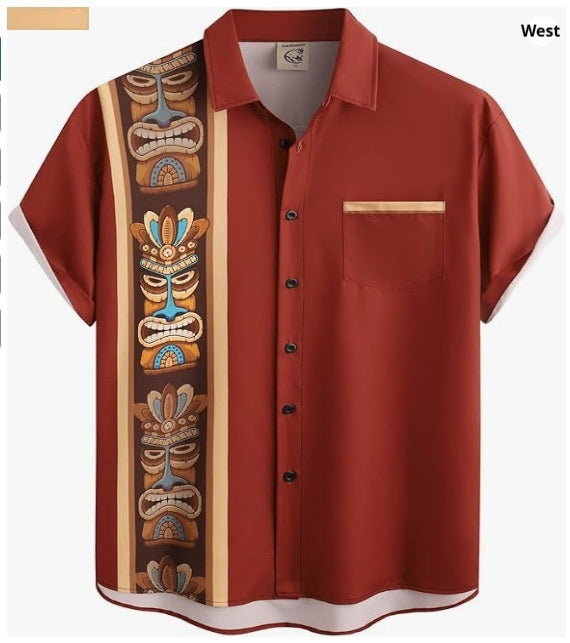 Men's Cardigan Plus Size Short Sleeve KD1638 - D&A