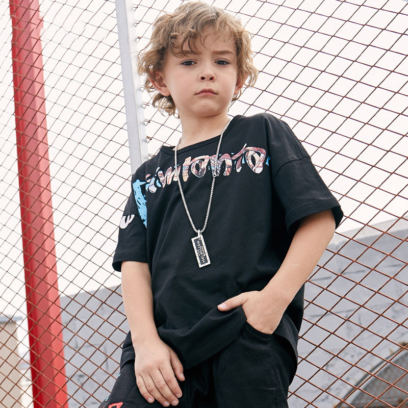 Children's printed T-shirt - D&A