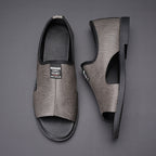 Roman Casual Sandals Soft Leather Non-slip Men - D&A