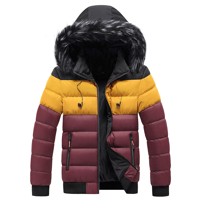 Splicing down jackets Bordeaux red - D&A