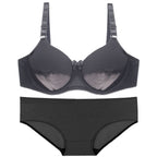 Comfortable breathable bra Black - D&A