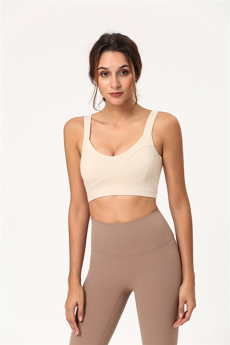 Debbie Openback Bra Beige - D&A