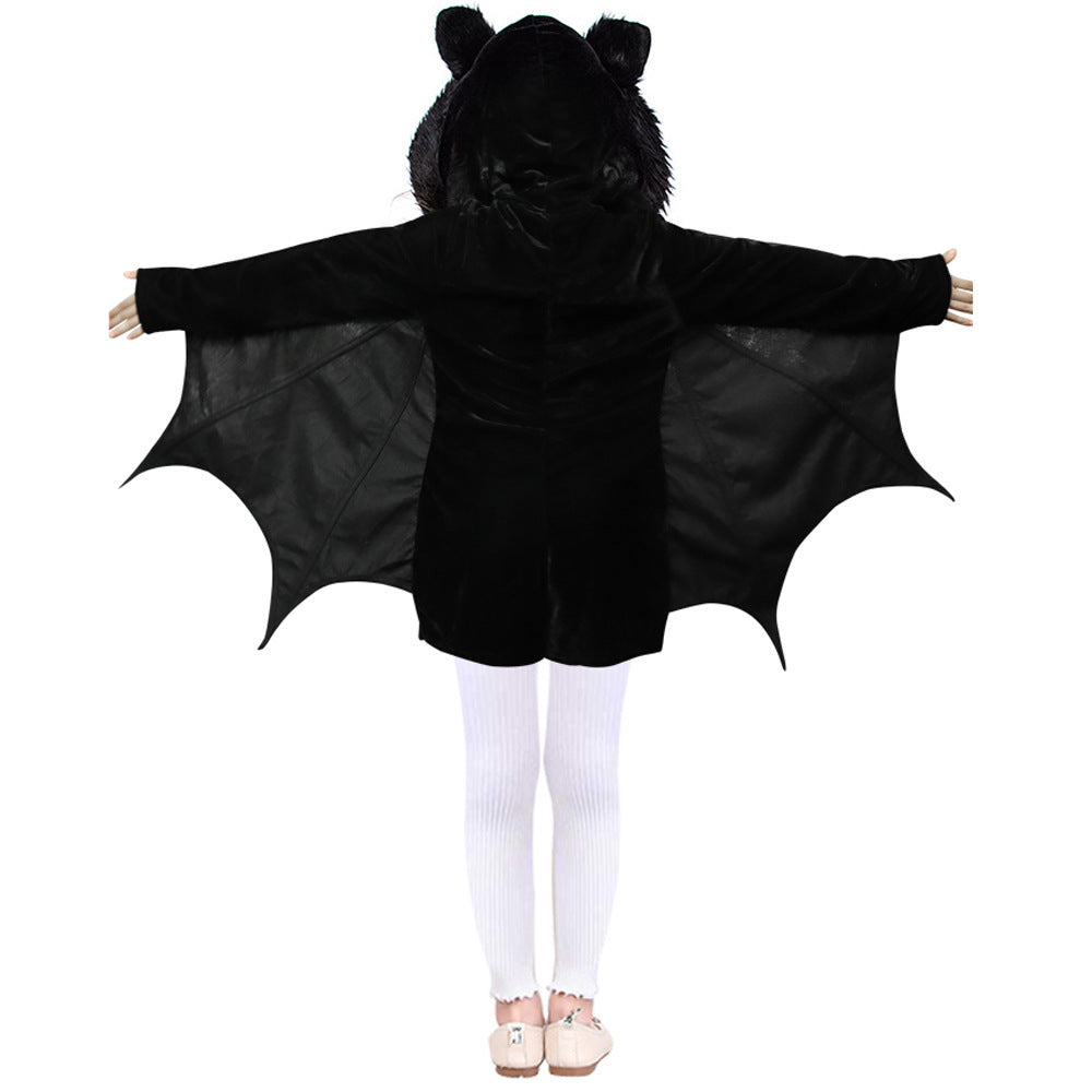 New Halloween Kids Costume Bat Cape - D&A