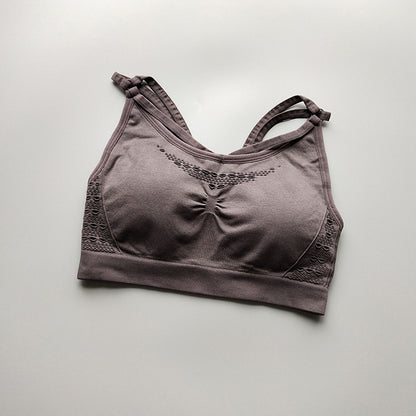 Shark bra sports underwear Coffee color - D&A