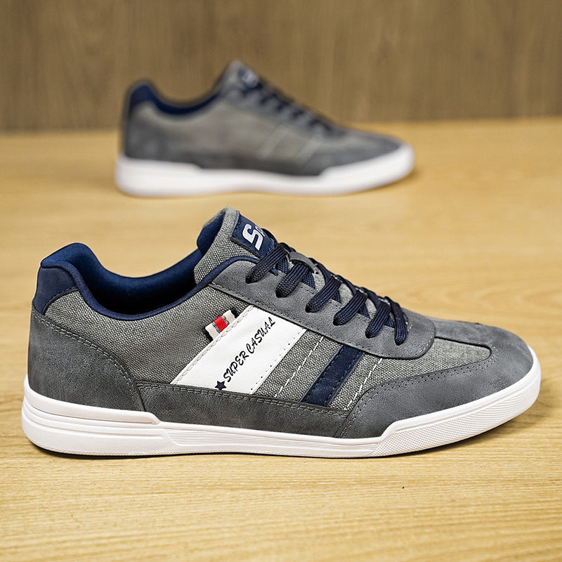 New Plus Size Denim Men's Outdoor Casual Shoes - D&A