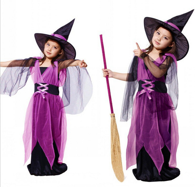 Witches role play costumes Purple - D&A
