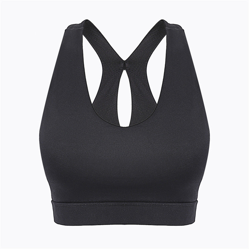 Breathable Yoga Bra Black - D&A
