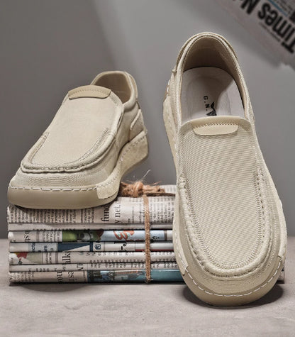 Men's Shoes Breathable Thin Slip-on Casual Sneakers - D&A