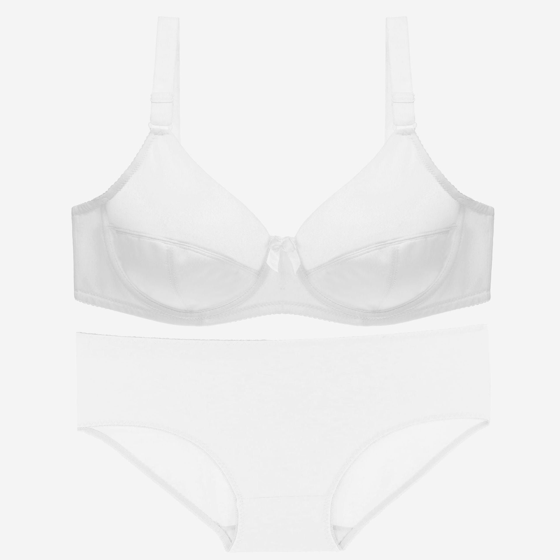Comfortable breathable bra White - D&A