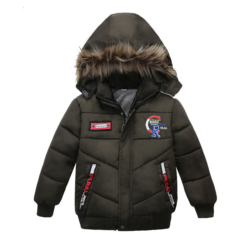 Small And Medium-Sized Boys Cotton-Padded Jackets 11style - D&A
