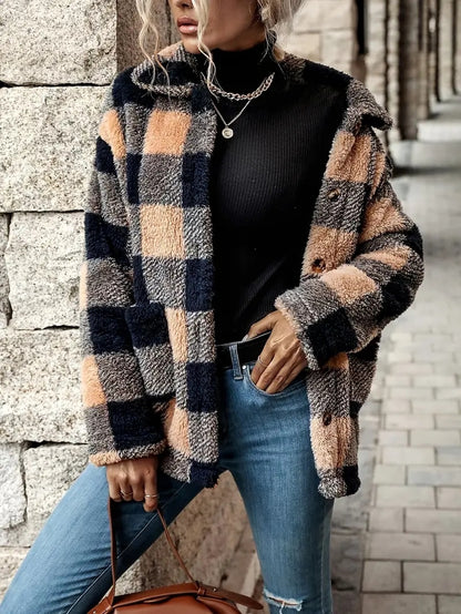 Fashionable And Versatile Polyester Fiber Women's Coat 1 Style - D&A