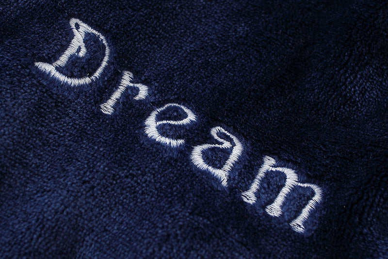 Cartoon Home Clothes Nightgown Bathrobe Children Pajamas Flannel - D&A