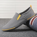 Autumn New Casual Versatile Canvas Cloth Shoes Gray - D&A