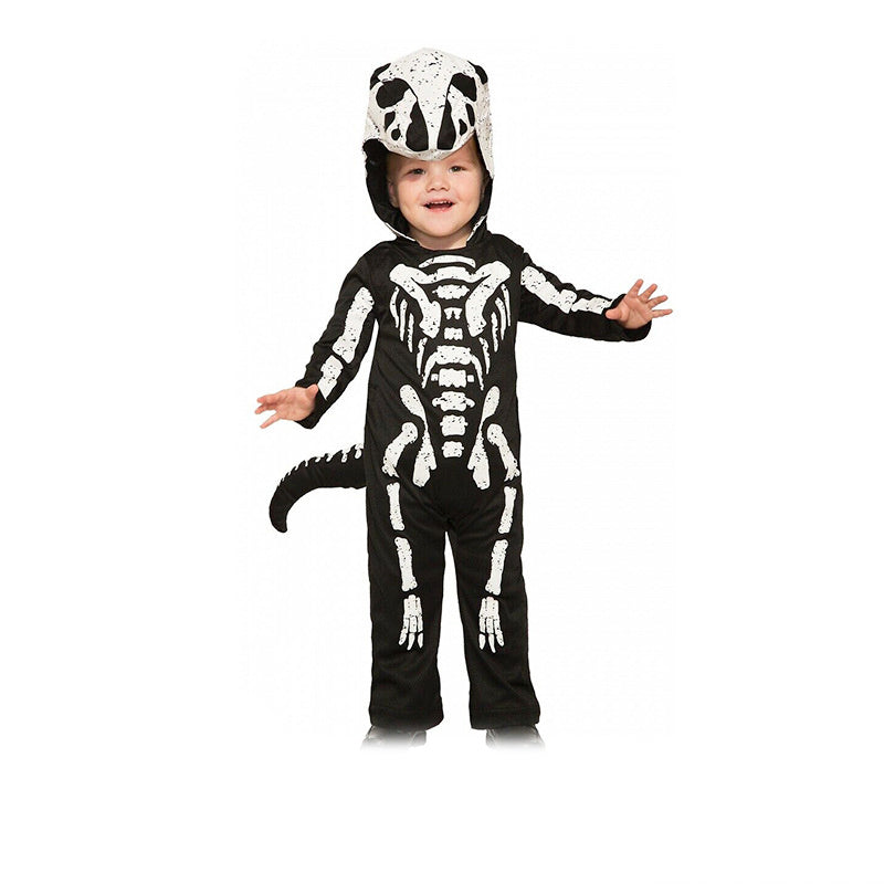 Halloween Skeleton Scary Cosplay Children Costume Clothes - D&A