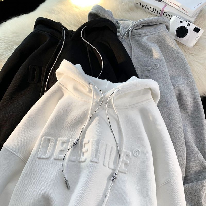 Ovsize Men's Hooded Fashion Brand American Style Loose Hoodie - D&A