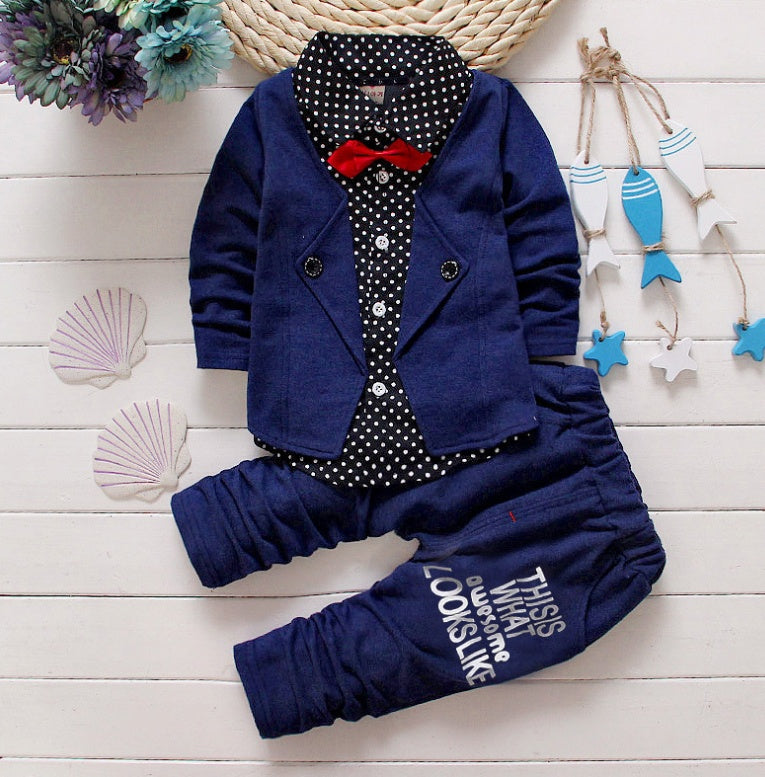 Casual Kids Sport suit Blue - D&A