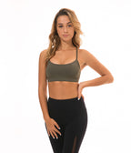 Yoga Sling Bra Army Green - D&A