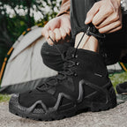 High-top Tactical Shoes Wear-resistant Desert Boots Outdoor New Combat Boots - D&A