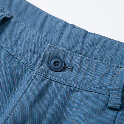 Straight Five-point Pure Color All-matching Workwear Shorts Men - D&A