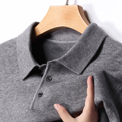 Winter Wool Lapel Long Sleeve Men - D&A
