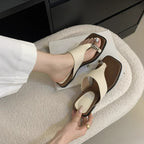 Wedge Flip-Flops Summer Outdoor Seaside Beach Slippers Roman Shoes - D&A