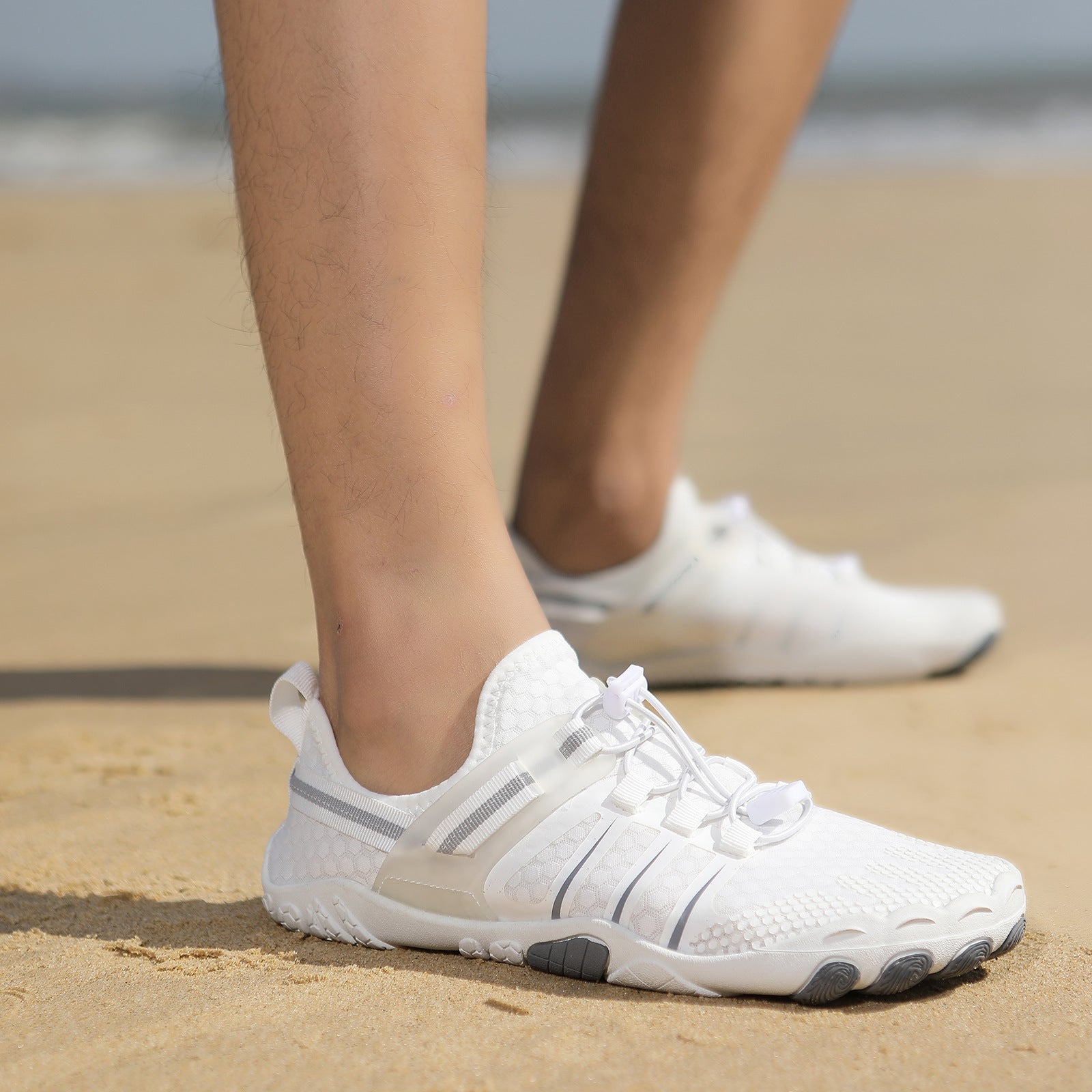 Swimming Shoes Dive Boots Female Outdoor Beach Shoes Couple Non-slip - D&A