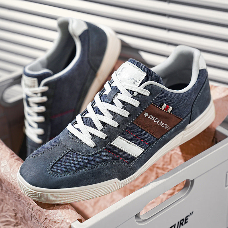 New Plus Size Denim Men's Outdoor Casual Shoes - D&A