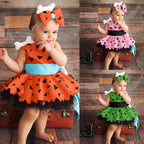 Girls Fashion Simple Halloween Mesh Costume Suit - D&A