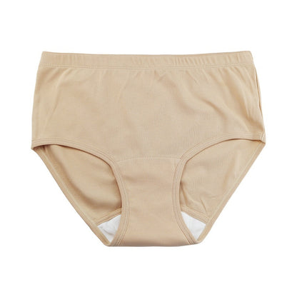 Washable Pure Cotton Diaper Underwear Apricot Triangle Women's - D&A