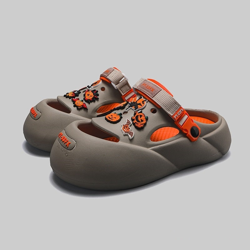 Summer Funny Baotou Beach Hole Shoes Men - D&A