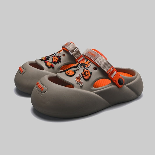 Summer Funny Baotou Beach Hole Shoes Men - D&A