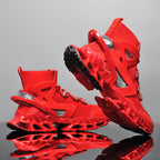 Ultra-light Shock-absorbing Running Blade Fly-knit Sneakers - D&A