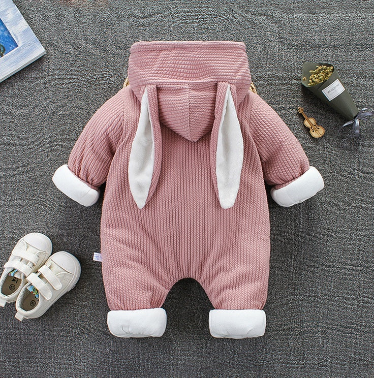 Autumn Winter Coat Jumpsuit Baby Clothing Newborn Snowsuit Boy Warm Romper Down Cotton Jackets Girl Snow clothes Bodysuit - D&A