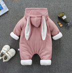 Autumn Winter Coat Jumpsuit Baby Clothing Newborn Snowsuit Boy Warm Romper Down Cotton Jackets Girl Snow clothes Bodysuit - D&A