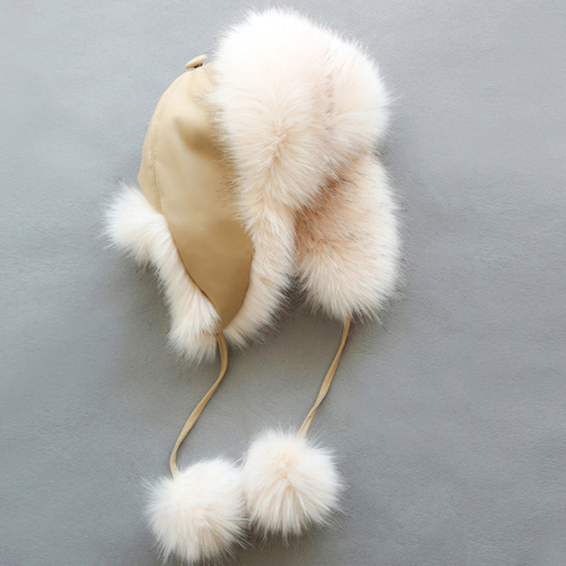 Big Kids Fur Coat In Autumn And Winter Coat - D&A