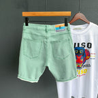Ripped denim shorts - D&A