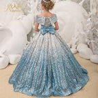 Girls long tail dress - D&A