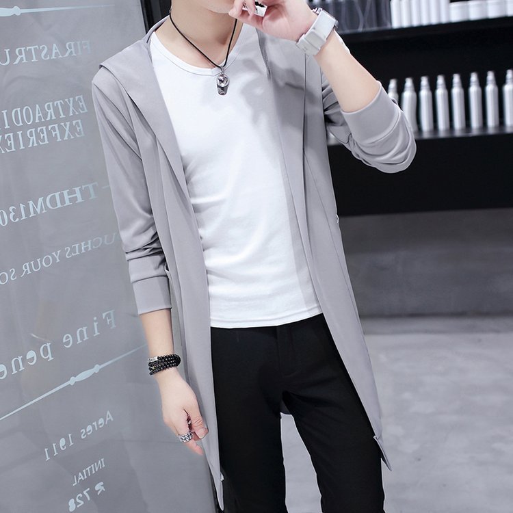 Slim Fit Student Handsome Cloak Men's Coat - D&A