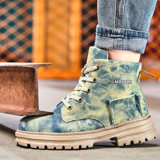 Women's Comfortable Breathable And Anti Smashing Safety Shoes - D&A