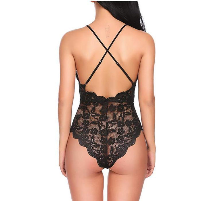 Lingerie Lace Coveralls - D&A