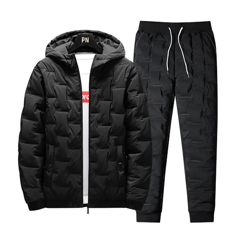 Men's Autumn And Winter Suits New Down Padded Jackets - D&A
