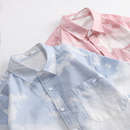 Summer Menswear Trendy All-match Short-sleeved Shirt - D&A