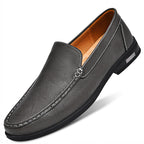 Breathable One Foot Leather Shoes With Leather Covers - D&A