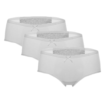 3Pcs Pack Menstrual Panties Women Underwear Grey 3pcs - D&A